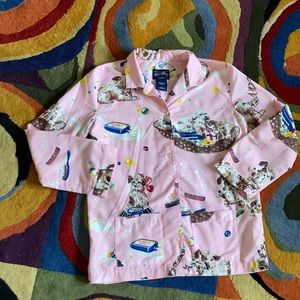 Nick & Nora flannel sleep shirt